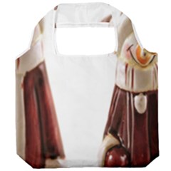 Christmas Figures Foldable Grocery Recycle Bag by artworkshop