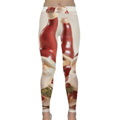 Christmas Figures4 Classic Yoga Leggings by artworkshop