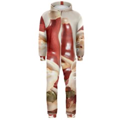 Christmas Figures4 Hooded Jumpsuit (men) by artworkshop