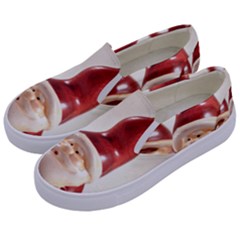 Christmas Figures4 Kids  Canvas Slip Ons