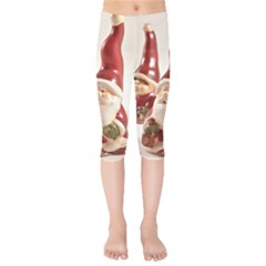 Christmas Figures4 Kids  Capri Leggings  by artworkshop