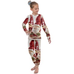 Christmas Figures4 Kids  Long Sleeve Set  by artworkshop