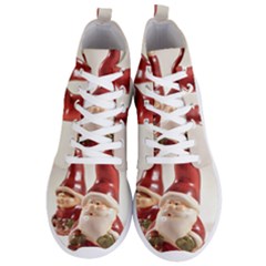 Christmas Figures4 Men s Lightweight High Top Sneakers by artworkshop