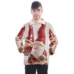 Christmas Figures4 Men s Half Zip Pullover by artworkshop