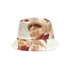 Christmas Figures4 Inside Out Bucket Hat (kids) by artworkshop