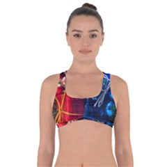 Christmas Ornaments Got No Strings Sports Bra by artworkshop