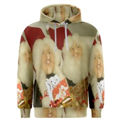 Christmas Puppets 2 Men s Overhead Hoodie by artworkshop