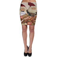 Christmas Puppets Bodycon Skirt by artworkshop