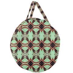 Christmas Stars Giant Round Zipper Tote by artworkshop