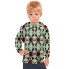 Christmas Stars Kids  Hooded Pullover by artworkshop