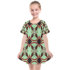 Christmas Stars Kids  Smock Dress by artworkshop