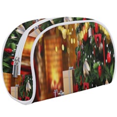 Christmas Tree And Presents Make Up Case (large) by artworkshop