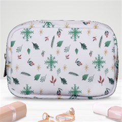 Christmass Theme Make Up Pouch (small) by artworkshop