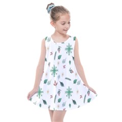 Christmass Theme Kids  Summer Dress by artworkshop