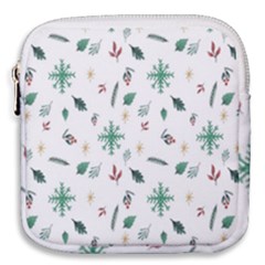 Christmass Theme Mini Square Pouch by artworkshop