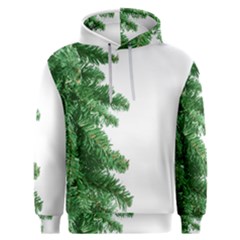 Green Christmas Tree Border Men s Overhead Hoodie by artworkshop