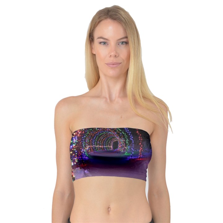 Outdoor Christmas Lights Tunnel Bandeau Top