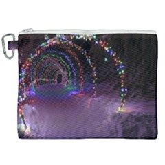 Outdoor Christmas Lights Tunnel Canvas Cosmetic Bag (xxl) by artworkshop