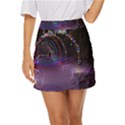 Outdoor Christmas Lights Tunnel Mini Front Wrap Skirt View1