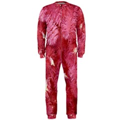 Pink Christmas Tree Onepiece Jumpsuit (men) by artworkshop