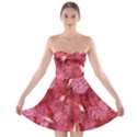 Pink Christmas Tree Strapless Bra Top Dress View1