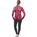 Pink Christmas Tree Women s Pique Long Sleeve Tee View2