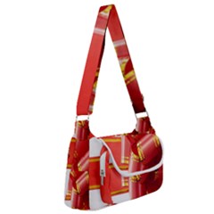 Red Ribbon Bow On White Background Multipack Bag by artworkshop