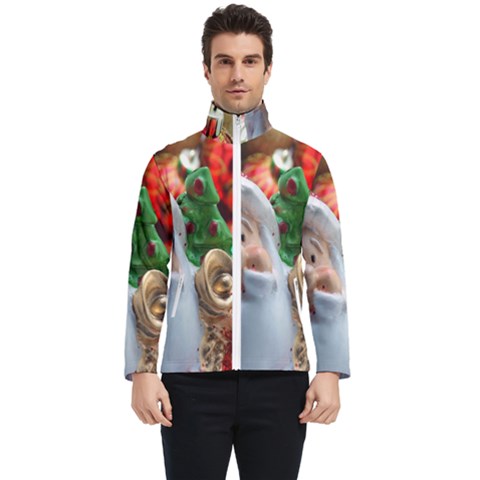 Red Santa Men s Bomber Jacket by artworkshop