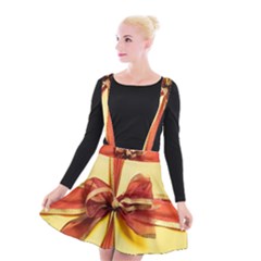 Ribbon Bow Suspender Skater Skirt by artworkshop