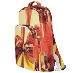 Ribbon Bow Double Compartment Backpack by artworkshop