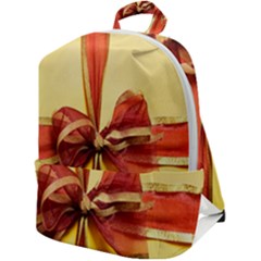 Ribbon Bow Zip Up Backpack by artworkshop