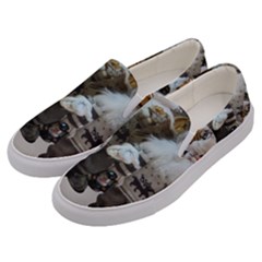 Santa Claus Men s Canvas Slip Ons by artworkshop