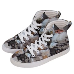 Santa Claus Men s Hi-top Skate Sneakers by artworkshop