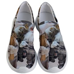 Santa Claus Women s Lightweight Slip Ons by artworkshop