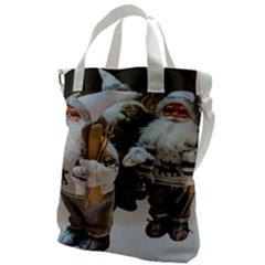 Santa Claus Canvas Messenger Bag by artworkshop