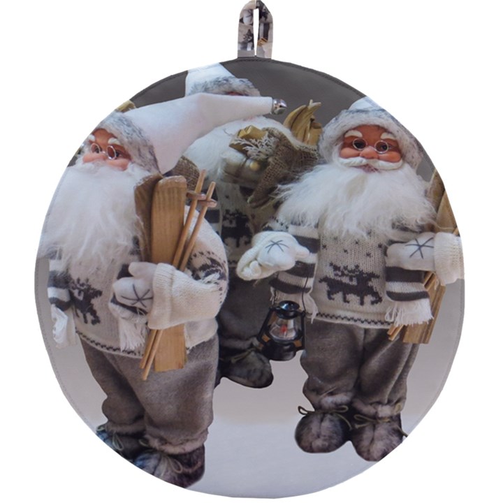 Santa Claus Round Trivet