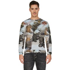 Santa Claus Men s Fleece Sweatshirt