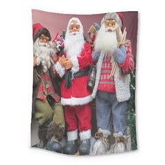 Santa On Christmas 1 Medium Tapestry by artworkshop