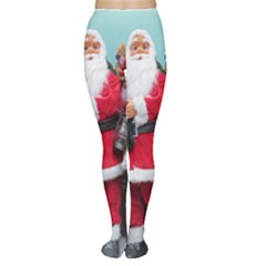 Santa On Christmas 3 Tights by artworkshop