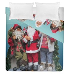 Santa On Christmas 3 Duvet Cover Double Side (queen Size) by artworkshop