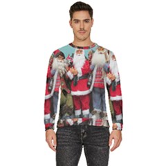 Santa On Christmas 3 Men s Fleece Sweatshirt