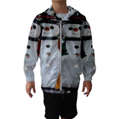 Snowman Kids  Hooded Windbreaker