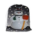 Snowman Drawstring Pouch (2XL) View2