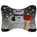 Snowman Velour Seat Head Rest Cushion View1