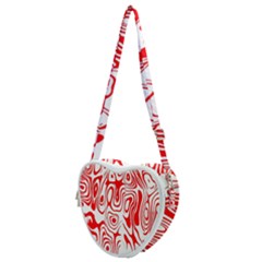 Red Heart Shoulder Bag by nateshop