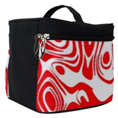 Red Make Up Travel Bag (small) by nateshop