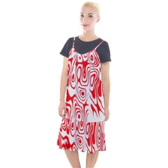 Red Camis Fishtail Dress by nateshop