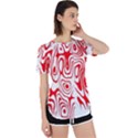 Red Perpetual Short Sleeve T-Shirt View1