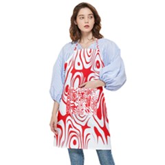 Red Pocket Apron by nateshop