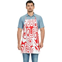 Red Kitchen Apron by nateshop